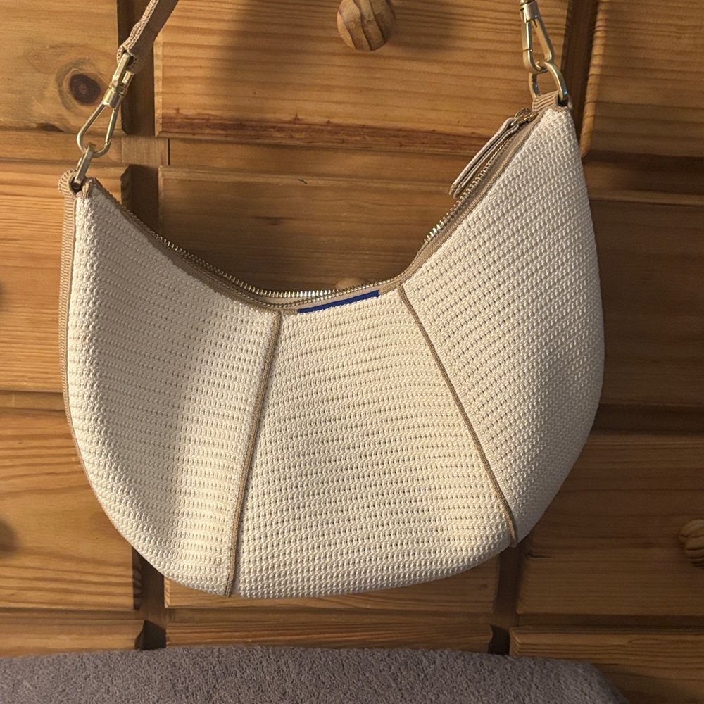 Rothy's Cream Hobo Bag